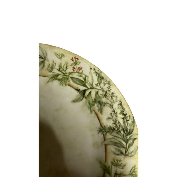 Set of Four 222 Fifth Cheri Blum "Cheri's Garden" Winter/Christmas Plate‎ Set - Picture 3 of 6